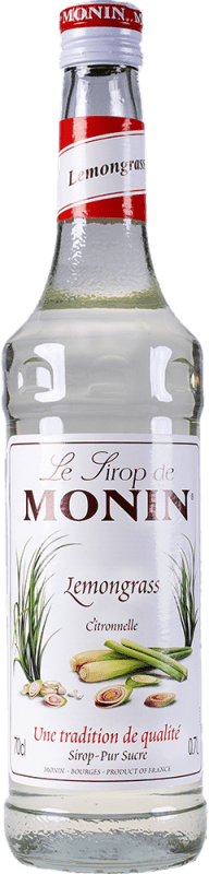 Бесплатная доставка | Schnapp Monin Sirope Hierbas de Limón Lemongrass Франция 70 cl Без алкоголя