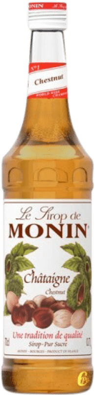 Envio grátis | Schnapp Monin Sirope Castaña França 70 cl Sem Álcool