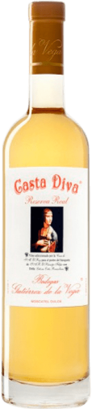 63,95 € 送料無料 | 甘口ワイン Gutiérrez de la Vega Casta Diva Real レセルバ D.O. Alicante ミディアムボトル 50 cl