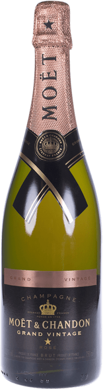 Free Shipping | Rosé Sparkling Wine Moët & Chandon Grand Vintage Rosé A.O.C. Champagne Champagne France Pinot Black, Chardonnay, Pinot Meunier 75 cl Free Shipping | Rosé Sparkling Wine Moët & Chandon Grand Vintage Rosé A.O.C. Champagne Champagne France Pinot Black, Chardonnay, Pinot Meunier 75 cl
