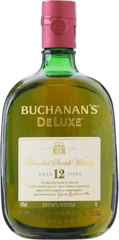 Free Shipping | Whisky Blended Buchanan's Deluxe Reserve Scotland United Kingdom 12 Years 1 L