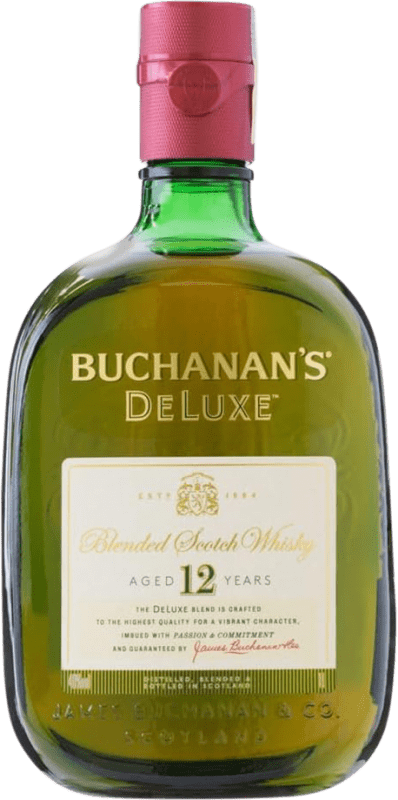 Spedizione Gratuita | Whisky Blended Buchanan's Deluxe Riserva Scozia Regno Unito 12 Anni 1 L