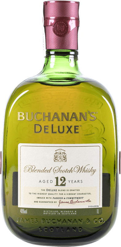 Free Shipping | Whisky Blended Buchanan's Deluxe Reserve Scotland United Kingdom 12 Years 1 L