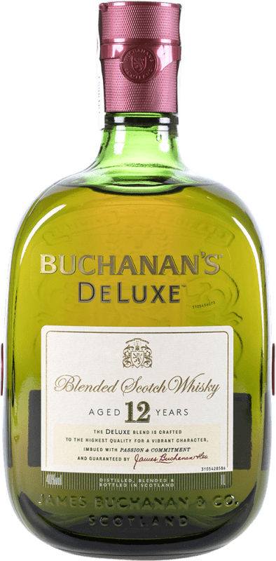 32,95 € | Whisky Blended Buchanan's Luxury — Lujo Reserva Escocia Reino Unido 12 Años 1 L