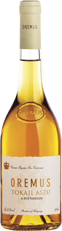 96,95 € Envío gratis | Vino Dulce Oremus Tokaji Aszú 6 Puttonyos I.G. Tokaj-Hegyalja Botella Medium 50 cl