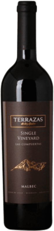 76,95 € Бесплатная доставка | Красное вино Terrazas de los Andes Single Vineyard Las Compuertas