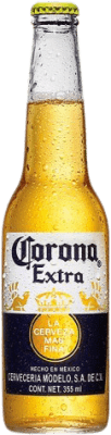 42,95 € | 24 Einheiten Box Bier Modelo Corona Coronita Drittel-Liter-Flasche 35 cl