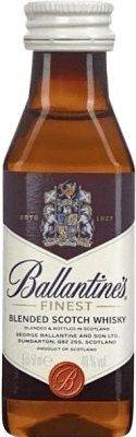 Envío gratis | Whisky Blended Ballantine's Reino Unido Botellín Miniatura 5 cl