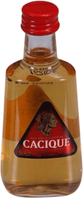 2,95 € | Rhum Cacique Venezuela Bouteille Miniature 5 cl