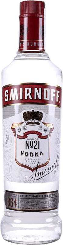 18,95 € Free Shipping | Vodka Smirnoff Red Label