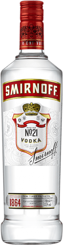 11,95 € | Vodka Smirnoff Red — Edición Roja Francia 70 cl