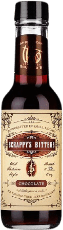 送料無料 | シュナップ Rueverte Scrappy's Bitters Chocolate 小型ボトル 15 cl