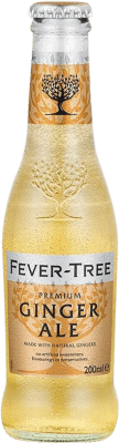 Free Shipping | 24 units box Soft Drinks & Mixers Fever-Tree Ginger Ale Small Bottle 20 cl