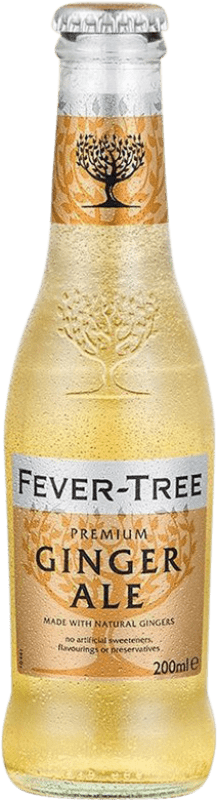 Envío gratis | Caja de 24 unidades Refrescos Fever-Tree Reino Unido Botellín 20 cl Ginger Ale Envío gratis | Caja de 24 unidades Refrescos Fever-Tree Reino Unido Botellín 20 cl Ginger Ale