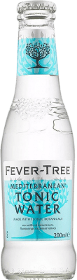 54,95 € | Caixa de 24 unidades Refrescos e Mixers Fever-Tree Tónica Mediterránea Garrafa Pequena 20 cl