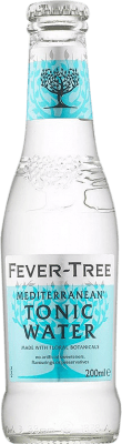 Envío gratis | Caja de 24 unidades Refrescos Fever-Tree Tónica Mediterránea Reino Unido Botellín 20 cl