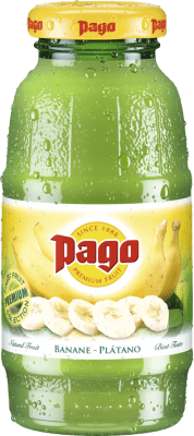 19,95 € | 12 units box Soft Drinks & Mixers Zumos Pago Plátano Spain Small Bottle 20 cl
