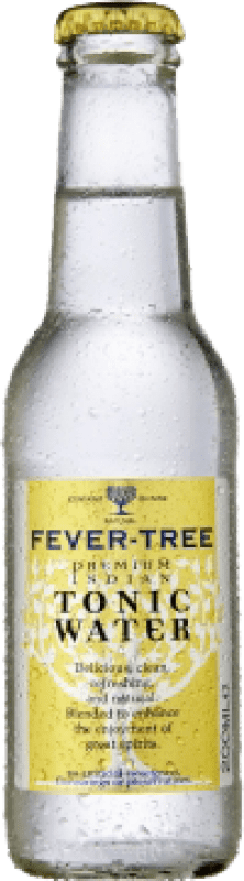 Envío gratis | Caja de 4 unidades Refrescos Fever-Tree Reino Unido Botellín 20 cl Tonic Water — Tónica