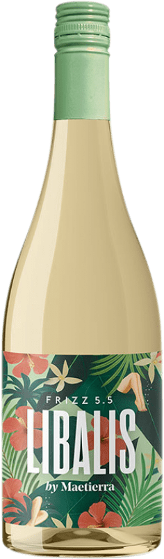 9,95 € Envío gratis | Espumoso blanco Castillo de Maetierra Libalis Frizz I.G.P. Vino de la Tierra Valles de Sadacia