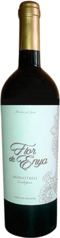 9,95 € Envío gratis | Vino Tinto La Algueña Flor de Enya D.O. Alicante