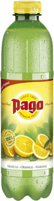 Soft Drinks Zumos Pago PET Naranja — Orange