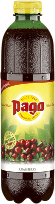 Безалкогольные напитки Zumos Pago PET — ПЭТ Cranberry — Клюква