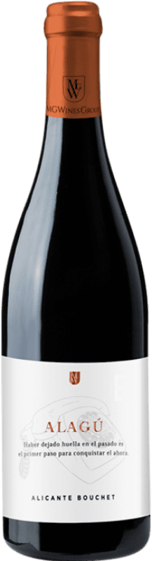 Free Shipping | Red wine Casa Corredor Alagú D.O. Alicante Valencian Community Spain Grenache Tintorera, Alicante Bouschet 75 cl