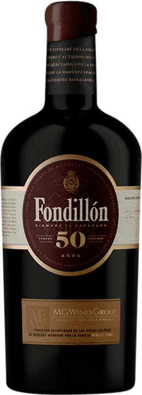 Envio grátis | Vinho doce Monovar Fondillón Grande Reserva 1968 D.O. Alicante Comunidade Valenciana Espanha Monastrell 50 Anos 75 cl