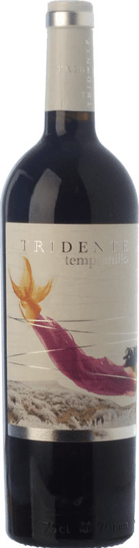 13,95 € Free Shipping | Red wine Tritón Tridente I.G.P. Vino de la Tierra de Castilla y León Castilla y León Spain Tempranillo Bottle 75 cl