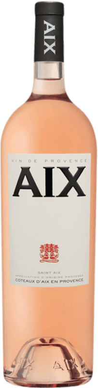 Free Shipping | Rosé sparkling Saint Aix A.O.C. Coteaux d'Aix-en-Provence Provence France Grenache, Cabernet Sauvignon, Carignan, Cinsault Magnum Bottle 1,5 L