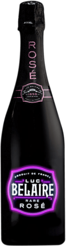 Envío gratis | Espumoso rosado Luc Belaire Rare Rosé Fantôme Provence Francia Syrah, Garnacha, Cinsault 75 cl