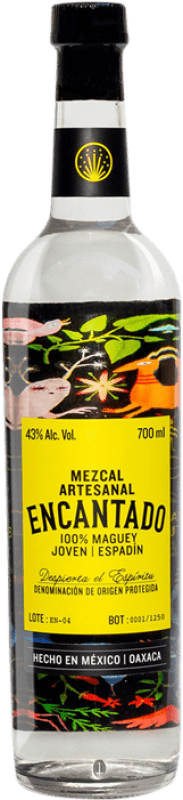 39,95 € Free Shipping | Mezcal Los Danzantes Artesanal Encantado Bottle 70 cl