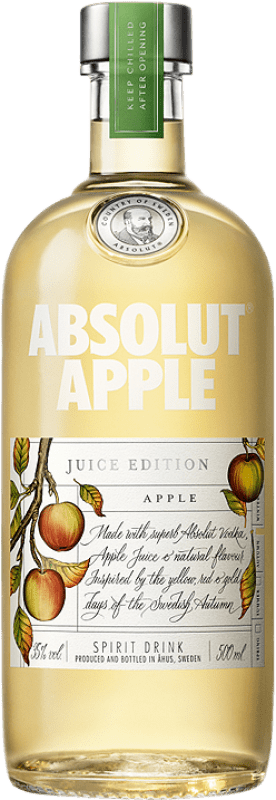 Envoi gratuit | Vodka Absolut Juice Édition Limitée Suède Bouteille Medium 50 cl Apple — Pomme