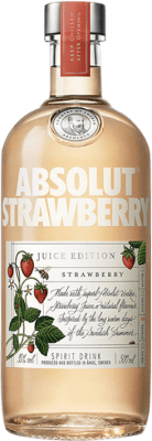 伏特加 Absolut Strawberry Juice Edition 瓶子 Medium 50 cl