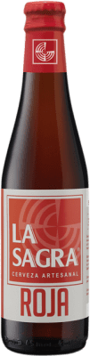 ビール 24個入りボックス La Sagra Artesanal — 手作り, Red Ale — レッドビール 1/3ボトル 33 cl