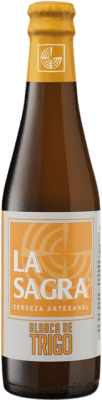 ビール 24個入りボックス La Sagra Blanca de Trigo 3分の1リットルのボトル 33 cl