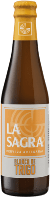 39,95 € | Caixa de 24 unidades Cerveja La Sagra Blanca de Trigo Espanha Garrafa Terço 33 cl