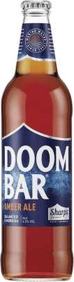 16,95 € | Caixa de 8 unidades Cerveja La Sagra Doom Bar Amber Ale Espanha Garrafa Medium 50 cl