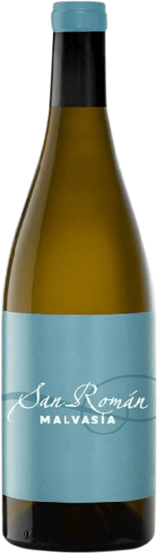 Envoi gratuit | Vin blanc San Román D.O. Toro Castille et Leon Espagne Malvasía Bouteille Magnum 1,5 L