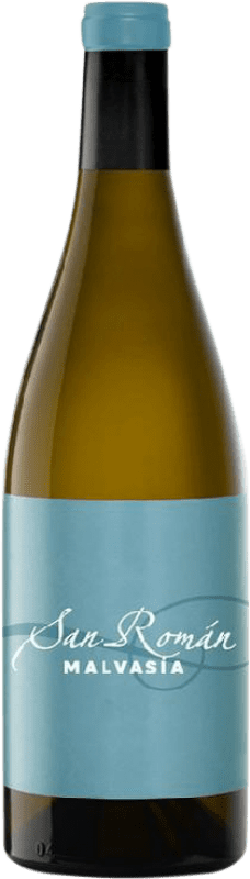 Free Shipping | White wine San Román D.O. Toro Castilla y León Spain Malvasía Magnum Bottle 1,5 L