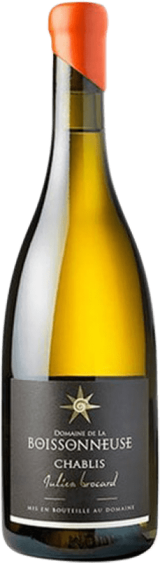 Бесплатная доставка | Белое вино Julien Brocard Boissonneuse A.O.C. Chablis Бургундия Франция Chardonnay 75 cl