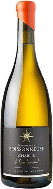 Бесплатная доставка | Белое вино Julien Brocard Boissonneuse A.O.C. Chablis Бургундия Франция Chardonnay — Шардоне 75 cl