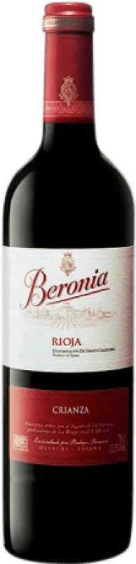 4,95 € 送料無料 | 赤ワイン González Byass Beronia 高齢者 D.O.Ca. Rioja 小型ボトル 25 cl