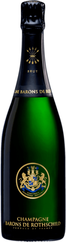 153,95 € Free Shipping | White Sparkling Wine Barons de Rothschild Brut A.O.C. Champagne Magnum Bottle 1,5 L