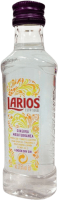1,95 € | Джин Larios Mediterránea Dry Gin Испания миниатюрная бутылка 5 cl