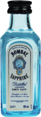 Джин Bombay Sapphire миниатюрная бутылка 5 cl