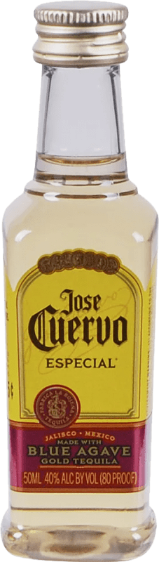 Spedizione Gratuita | Tequila José Cuervo Especial Bottiglia Miniatura 5 cl