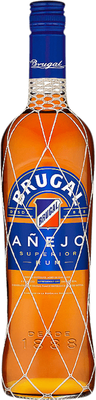 11,95 € Envio grátis | Rum Brugal Añejo Añejo Envelhecido Meia Garrafa 37 cl