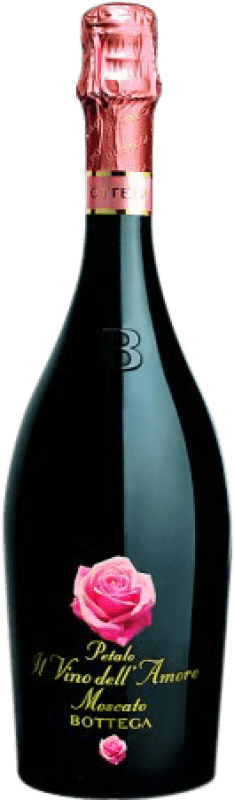 Envoi gratuit | Vin Mousseux Blanc Bottega Petalo di Amore I.G.T. Veneto Vénétie Italie Muscat Bouteille Magnum 1,5 L