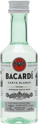 Rhum Bacardí Bouteille Miniature 5 cl